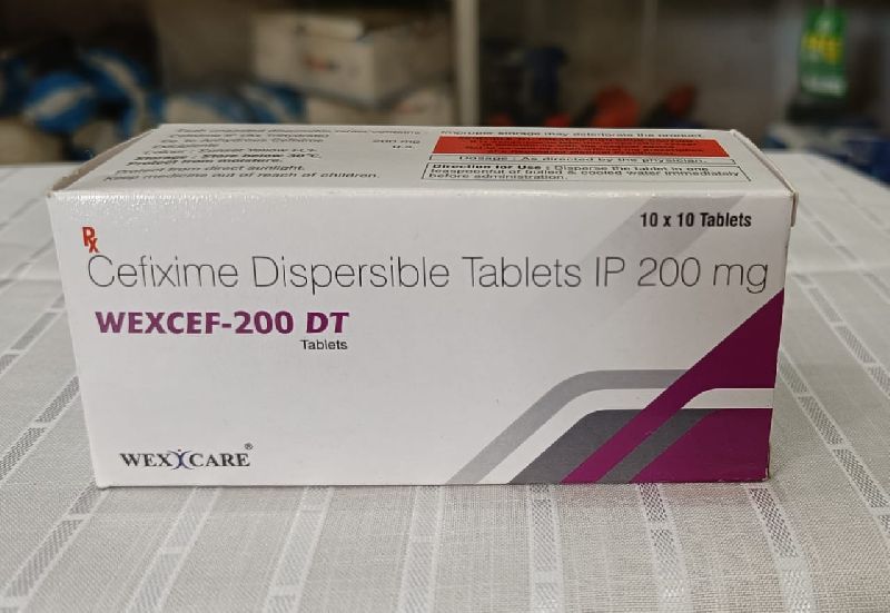 Wexcef 200mg DT Tablets