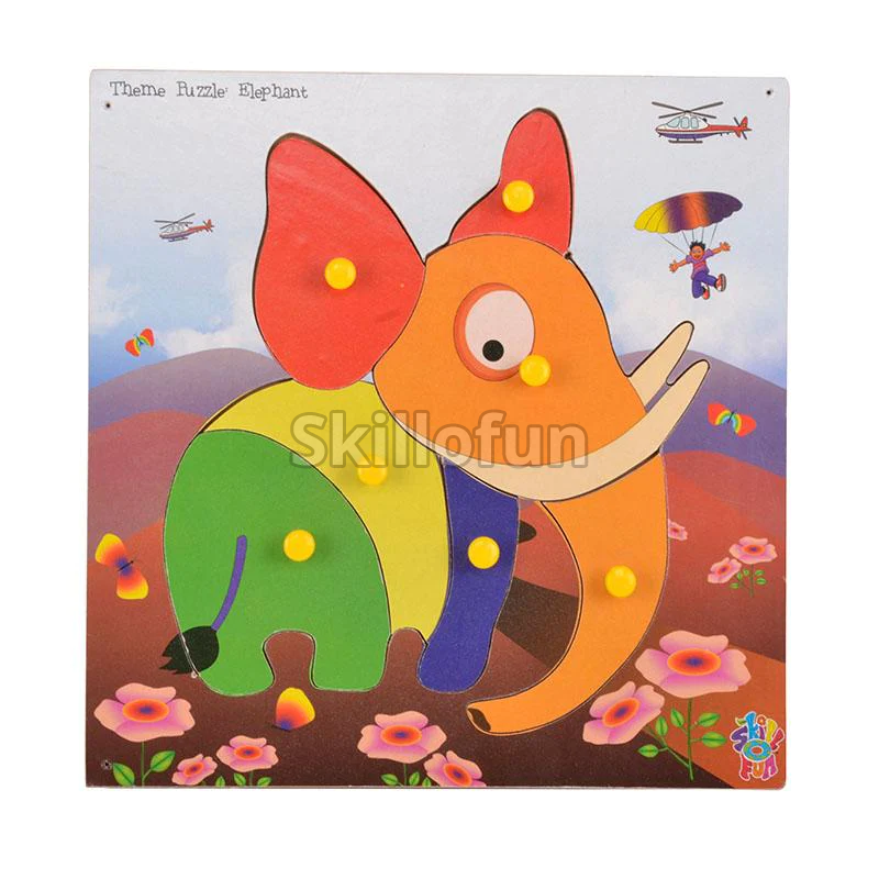 Theme Puzzle - Elephant