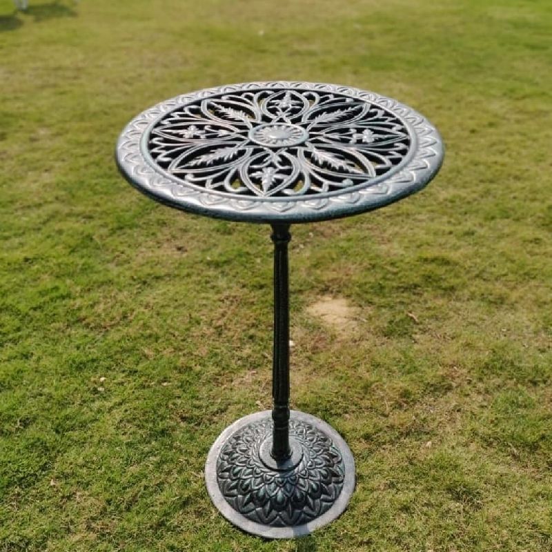 round cast iron table