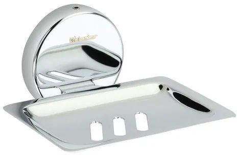 Zorba Stainless Steel Rectangular Soap Dish