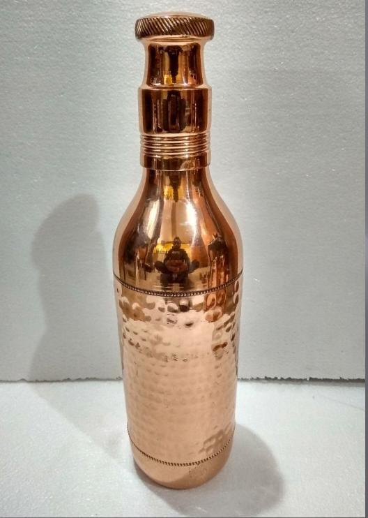 Copper Champagne Bottle