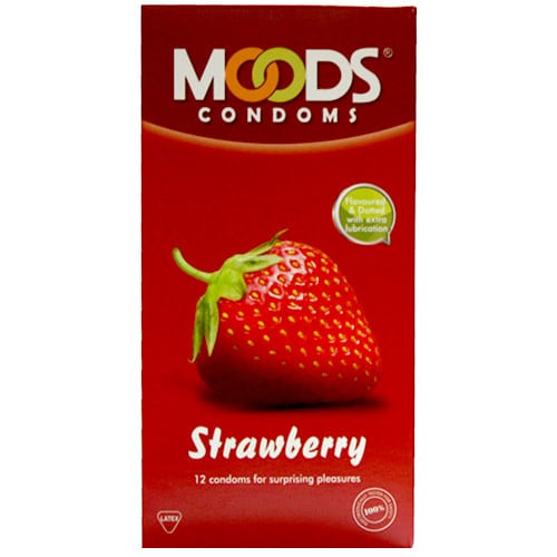 Moods Panache Strawberry 12\'s Condoms