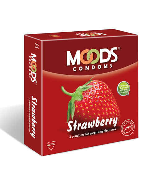 Moods Panche Strawbery 3\'s Condoms