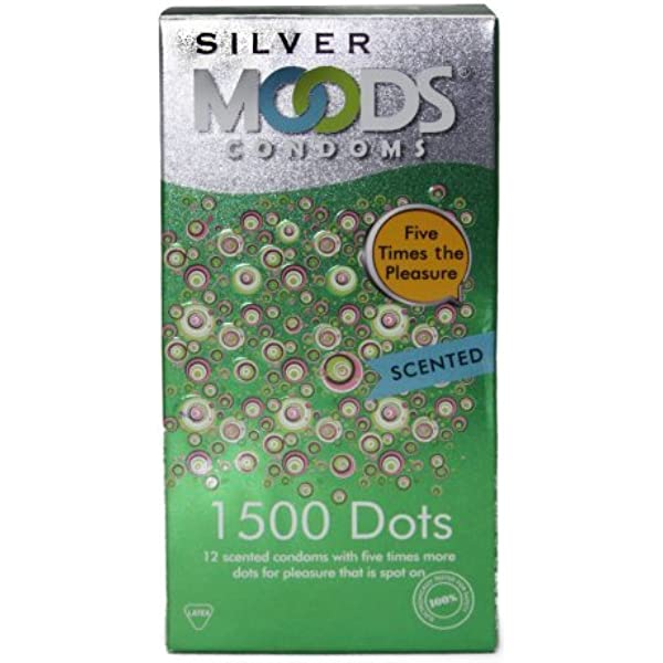 Moods Silver 1500 Dot 12\'s Condoms