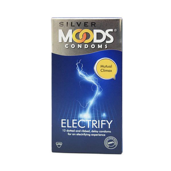 Moods Silver Electrify 12\'s Condoms
