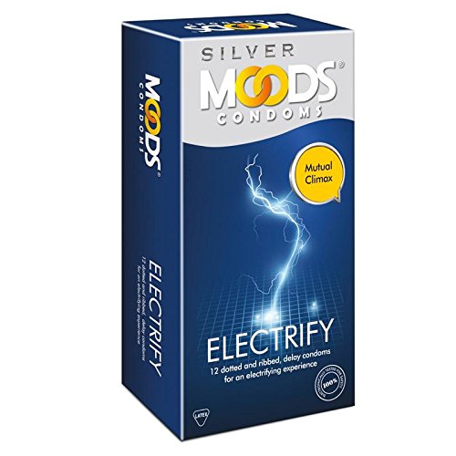 Moods Silver Electrify 3's Condoms