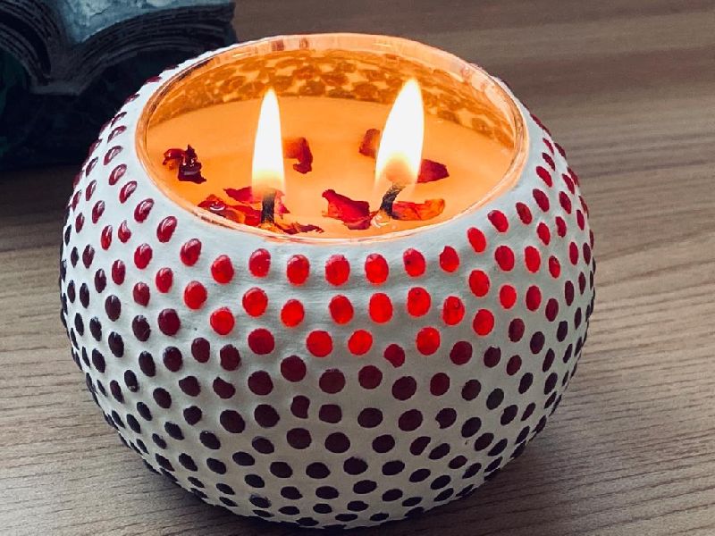 Decorative  Mosaic Candles