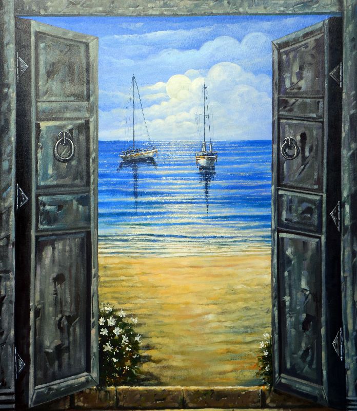 Decorative Door of Opportunities Painting
