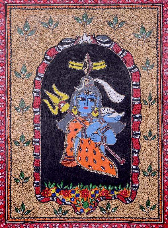 Hand Painted Madhubani Painting