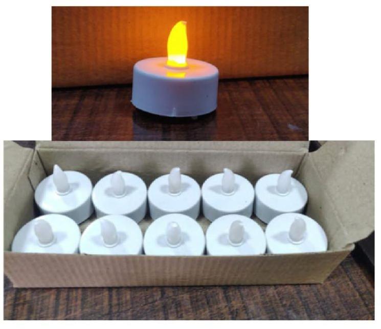 LED Acrylic Tea light Candles