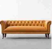 Leather Chesterfield Triple Seater Sofa