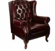 Leather Vintage Single Seater Sofa