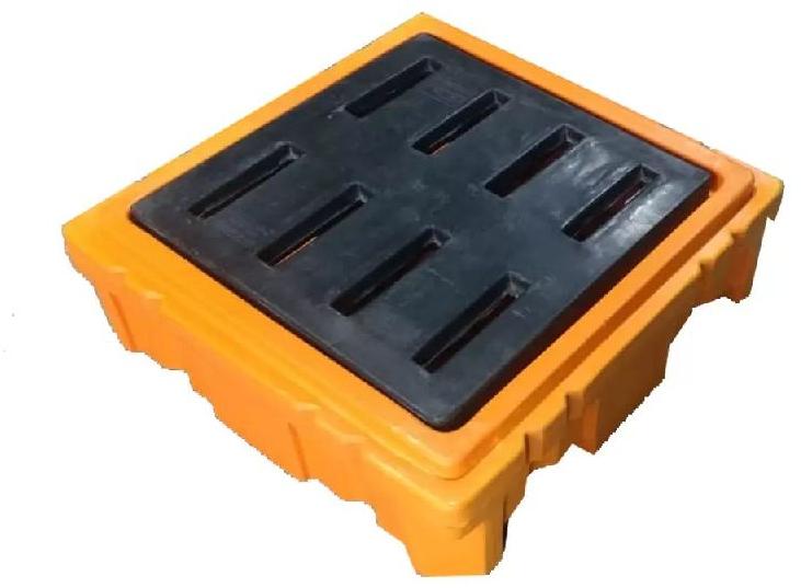 Single Drum Spill Containment Double Wall Pallet