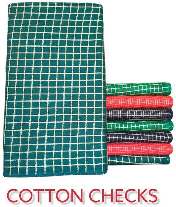 Checkered Cotton Fabric