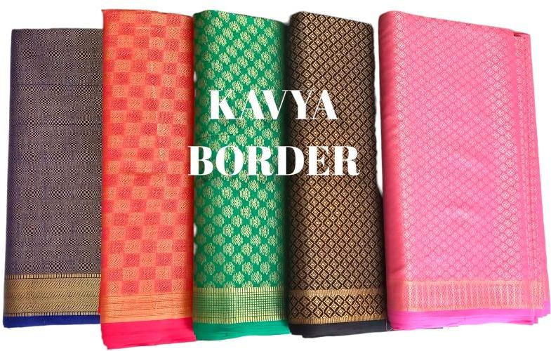 Kavya Border Jacquard Fabric