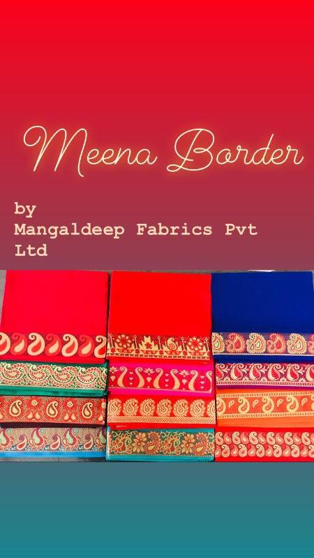 Meena Border Blouse Fabric