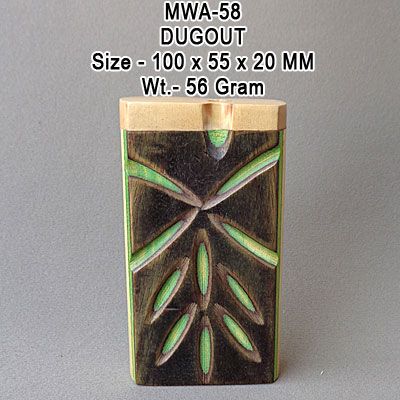100x55x20mm Wooden Dugout