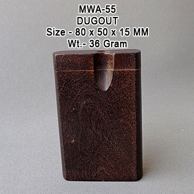 80x50x15mm Wooden Dugout