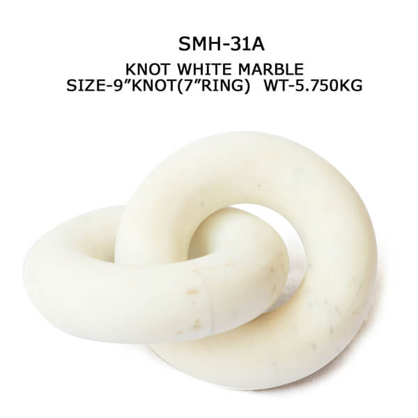 White Marble Knot