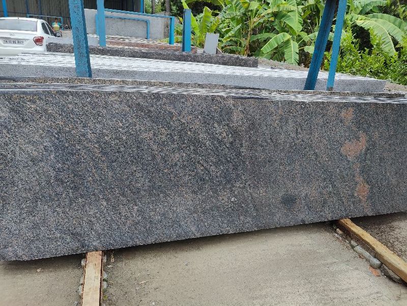 Coral Yellow Granite Slab