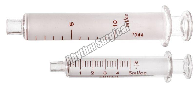 Glass Syringe with Wide Mouth