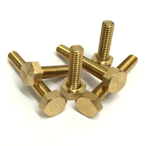Yellow Finished Brass Fasteners