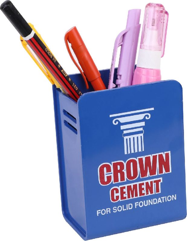 Crown Cement Pen Stand