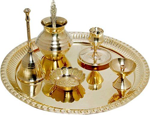 Brass Pooja Thali