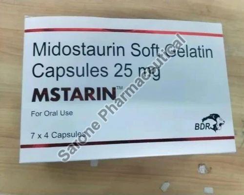 Midostaurin Soft Gelatin Capsules