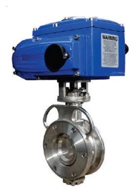 Actuator Operated Butterfly Valve