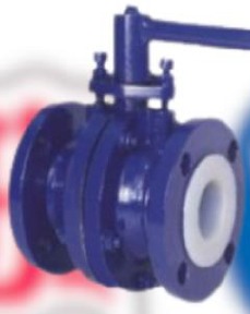 PFA - FEP Lined Ball Valve