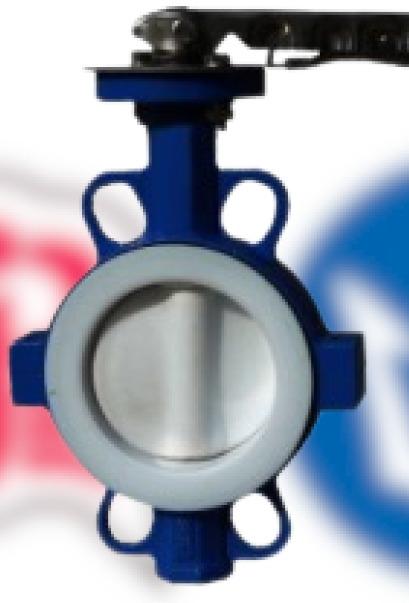 PFA - FEP Lined Butterfly Valve