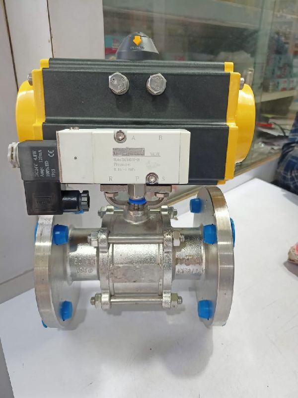 Pneumatic Actuator Two Way Ball Valve