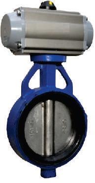 Pneumatic Operated Butterfly Valve