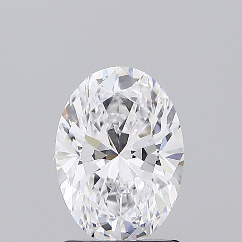 Oval Shaped 1.50ct D VVS1 IGI Certified Lab Grown HPHT Diamond