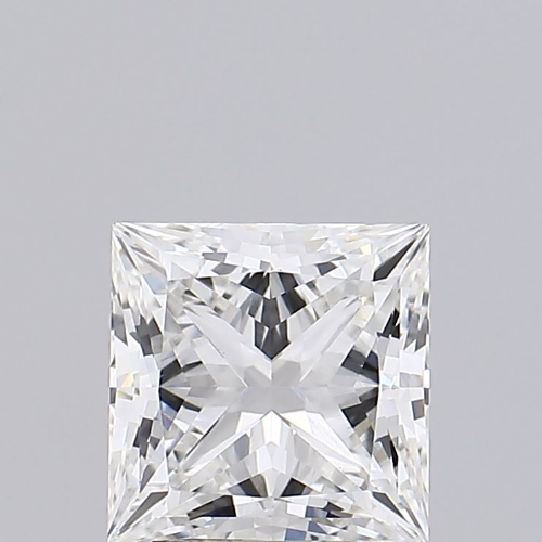 Princess Shaped 1.50ct G VVS2 IGI Certified Lab Grown CVD Diamond