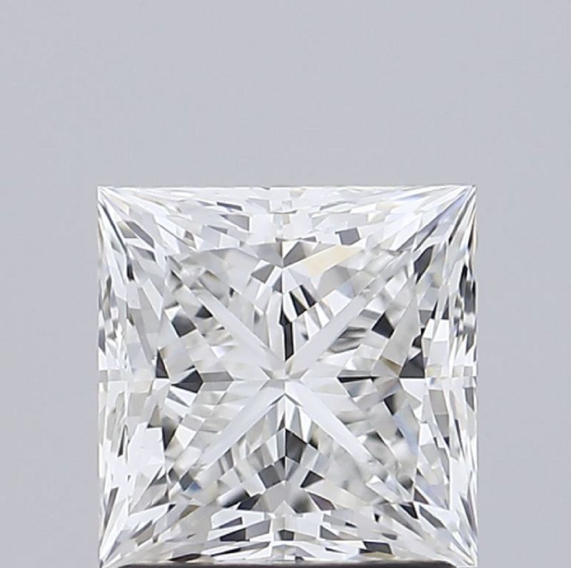 Princess Shaped 1.71ct G VVS2 IGI Certified Lab Grown CVD Diamond