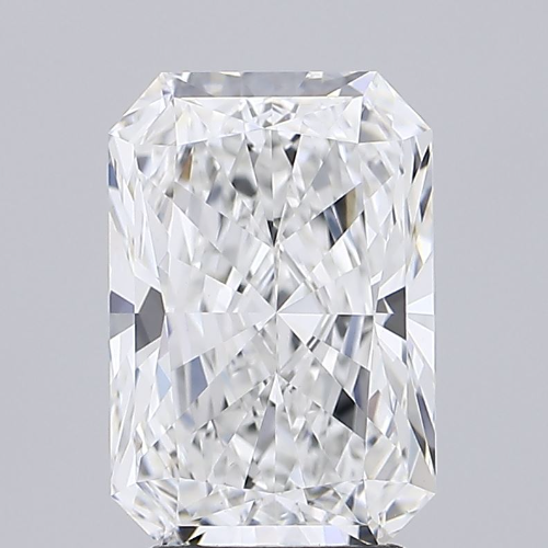 Radiant Shaped 2.96ct E VS1 IGI Certified Lab Grown CVD Diamond