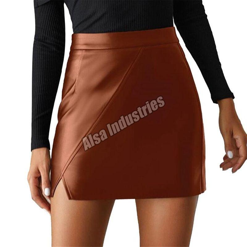 Ladies Leather Skirt