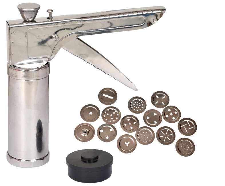 Stainless Steel Kitchen Press With 15 Jali