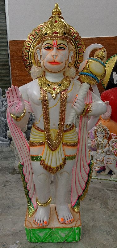 Marble Hanuman Statue