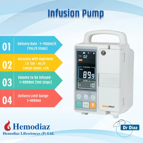 Dr Diaz Volumetric Infusion Pump Manufacturer Supplier in Delhi India