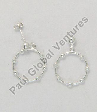 925 Sterling Silver Ball Earrings