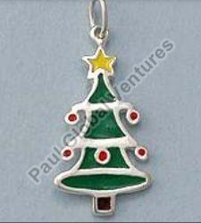 925 Sterling Silver Christmas Collection Pendant