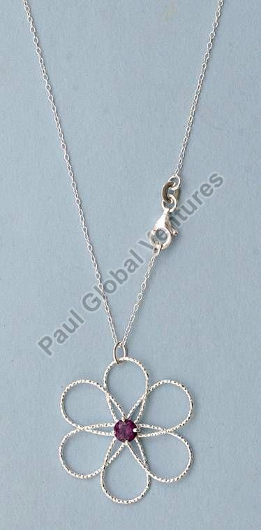 925 Sterling Silver Fancy Necklace