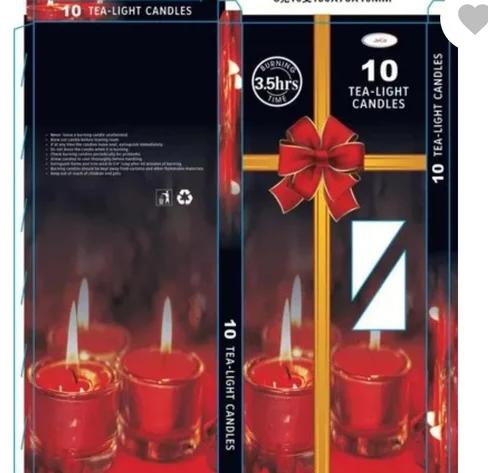 10 Tea Light Candles