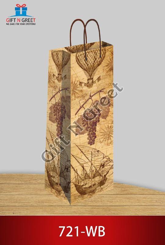 721-WB Wine Paper Bags