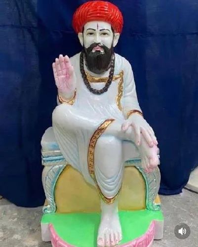 Marble Baba Sevalal Statue