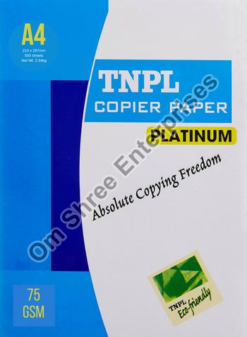TNPL Platinum 75 GSM Copier Paper