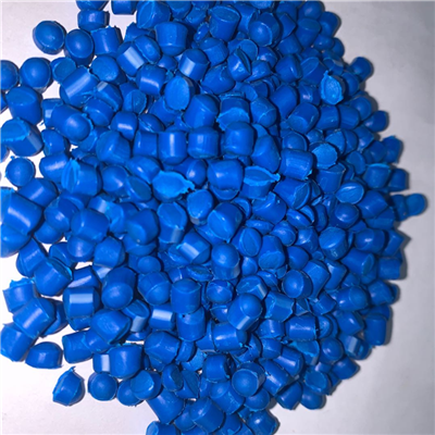Blue PVC Granules